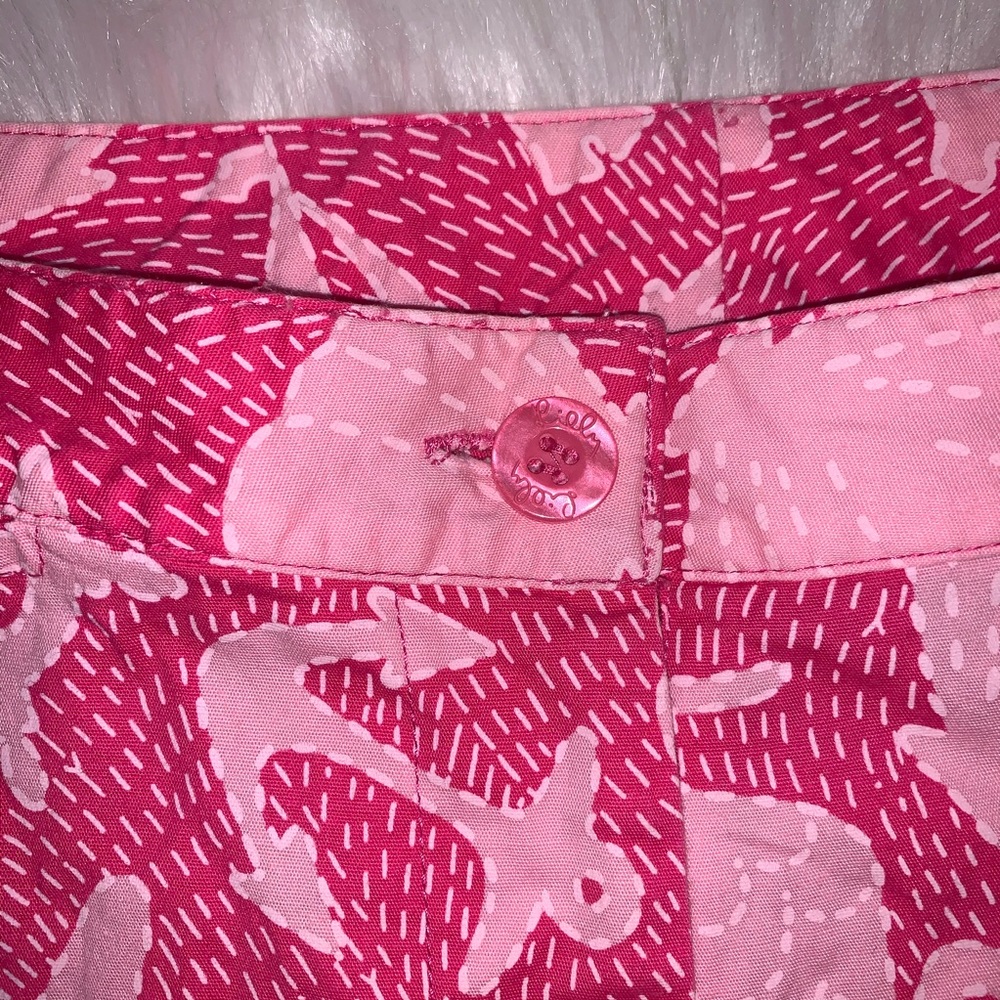 Lilly Pulitzer smooth sailing nautical pink capris - Picture 5 of 8
